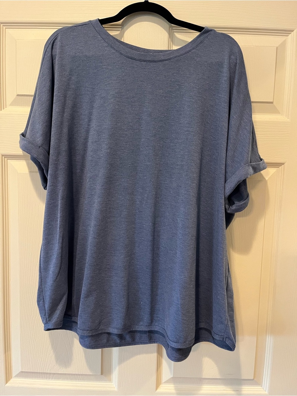 Como Vintage Heather Blue Boxy Tee